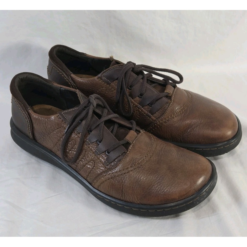 NAOT Leather Energy Oxfords Men 45 11.5 US Brown Lace Up Comfort Casual Shoes